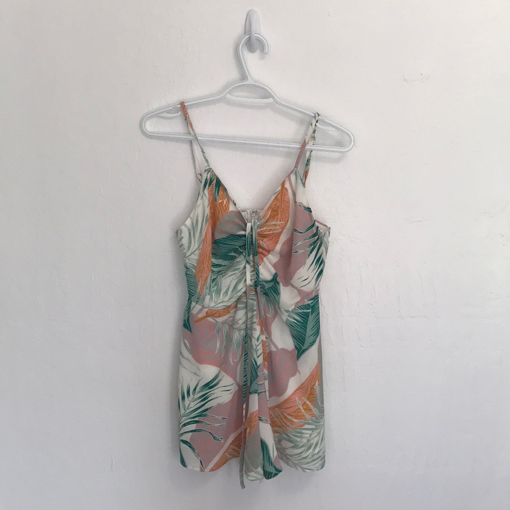 Mahina tropical print romper size S